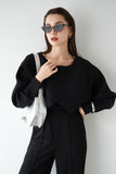 【2点SET】レイヤードニットセット BLACK