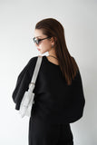 【2点SET】レイヤードニットセット BLACK