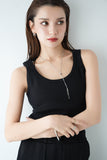 【2点SET】レイヤードニットセット BLACK