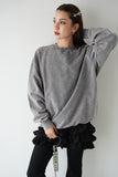 オーバースウェットプルオーバー GRAY