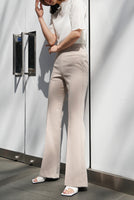 ヒップアップ フレアパンツ Beige