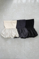 【再入荷】ドッキングバルーンビスチェトップス　charcoal