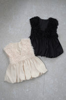 バルーンビスチェTOPS 　BLACK