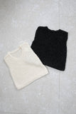 【再入荷！】チョウチョヤーンKNIT ビスチェ　BLACK