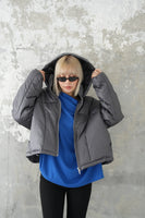 ファイバーダウンショートジャケット Chacoalgray