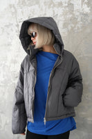 ファイバーダウンショートジャケット Chacoalgray