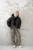 ファイバーダウンショートジャケット Black