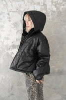 ファイバーダウンショートジャケット Black