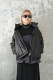 ファイバーダウンショートジャケット Black