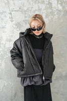 ファイバーダウンショートジャケット Black