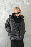 ファイバーダウンショートジャケット Black
