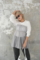 チュールドッキングTOPS　WHITE