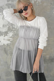 チュールドッキングTOPS　WHITE