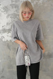 ピグメント Tシャツ　GRAY