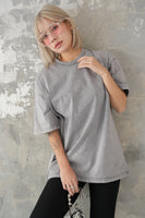 ピグメント Tシャツ　GRAY