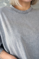 ピグメント Tシャツ　GRAY