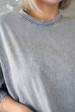 ピグメント Tシャツ　GRAY