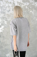 ピグメント Tシャツ　GRAY