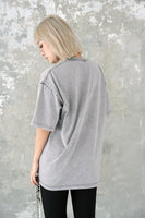 ピグメント Tシャツ　GRAY