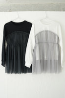 チュールドッキングTOPS　WHITE