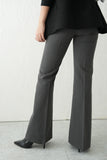 センタープレスフレアパンツ	CharcoalGray