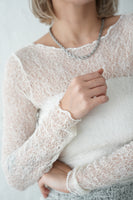レースシアーTOPS　WHITE