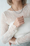 レースシアーTOPS　WHITE
