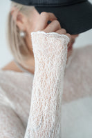 レースシアーTOPS　WHITE