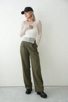 レースシアーTOPS　WHITE