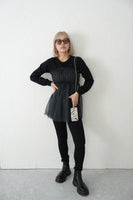 チュールドッキングTOPS　BLACK