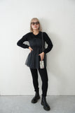 チュールドッキングTOPS　BLACK