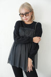 チュールドッキングTOPS　BLACK