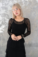 レースシアーTOPS　BLACK