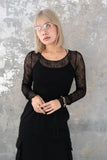 レースシアーTOPS　BLACK