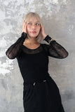 レースシアーTOPS　BLACK
