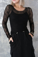 レースシアーTOPS　BLACK