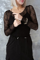 レースシアーTOPS　BLACK