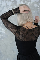 レースシアーTOPS　BLACK