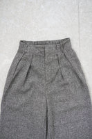 サマーツイードタックパンツ　GRAY