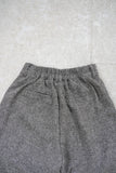サマーツイードタックパンツ　GRAY