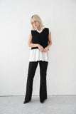 【再入荷！】チョウチョヤーンKNIT ビスチェ　BLACK