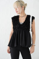バルーンビスチェTOPS 　BLACK