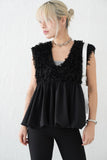 バルーンビスチェTOPS 　BLACK