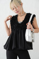 バルーンビスチェTOPS 　BLACK