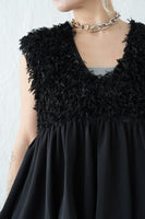 バルーンビスチェTOPS 　BLACK