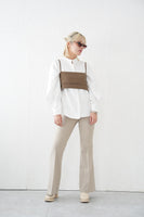 コンパクトビスチェTOPS　KHAKI