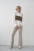 コンパクトビスチェTOPS　KHAKI