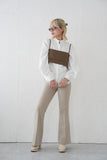 コンパクトビスチェTOPS　KHAKI