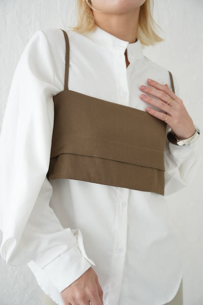 コンパクトビスチェTOPS　KHAKI