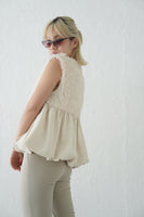 バルーンビスチェTOPS 　IVORY